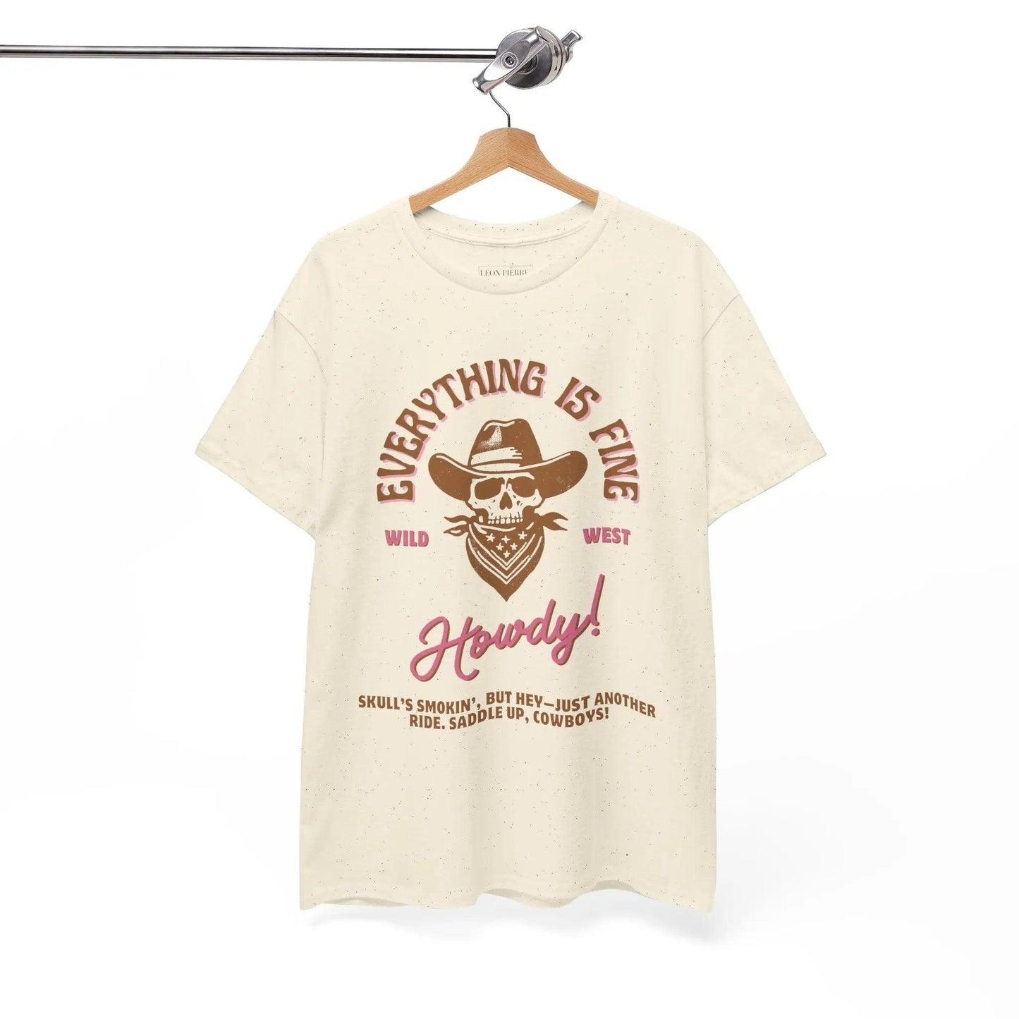 Western Vibe Unisex Heavy Cotton Tee - Léon Pierre