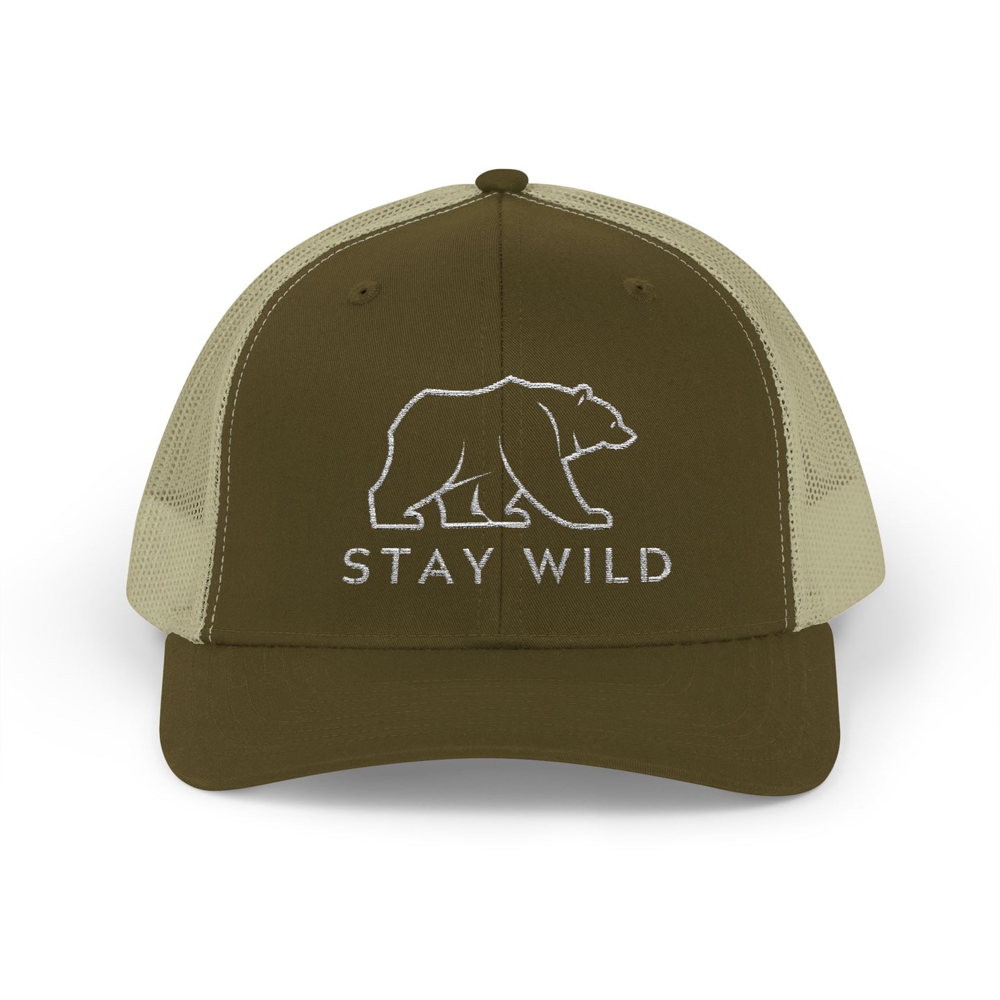 Stay Wild Snapback Trucker Cap - Léon Pierre