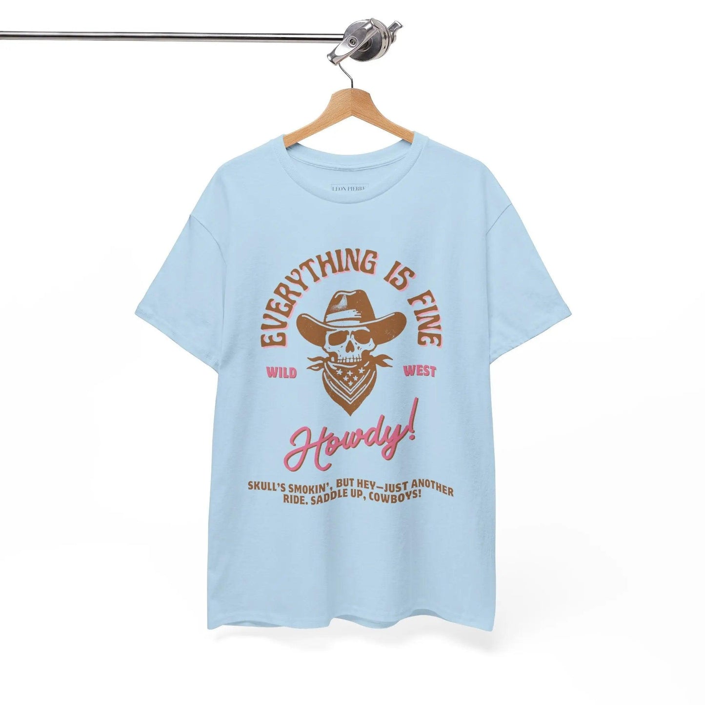 Western Vibe Unisex Heavy Cotton Tee - Léon Pierre