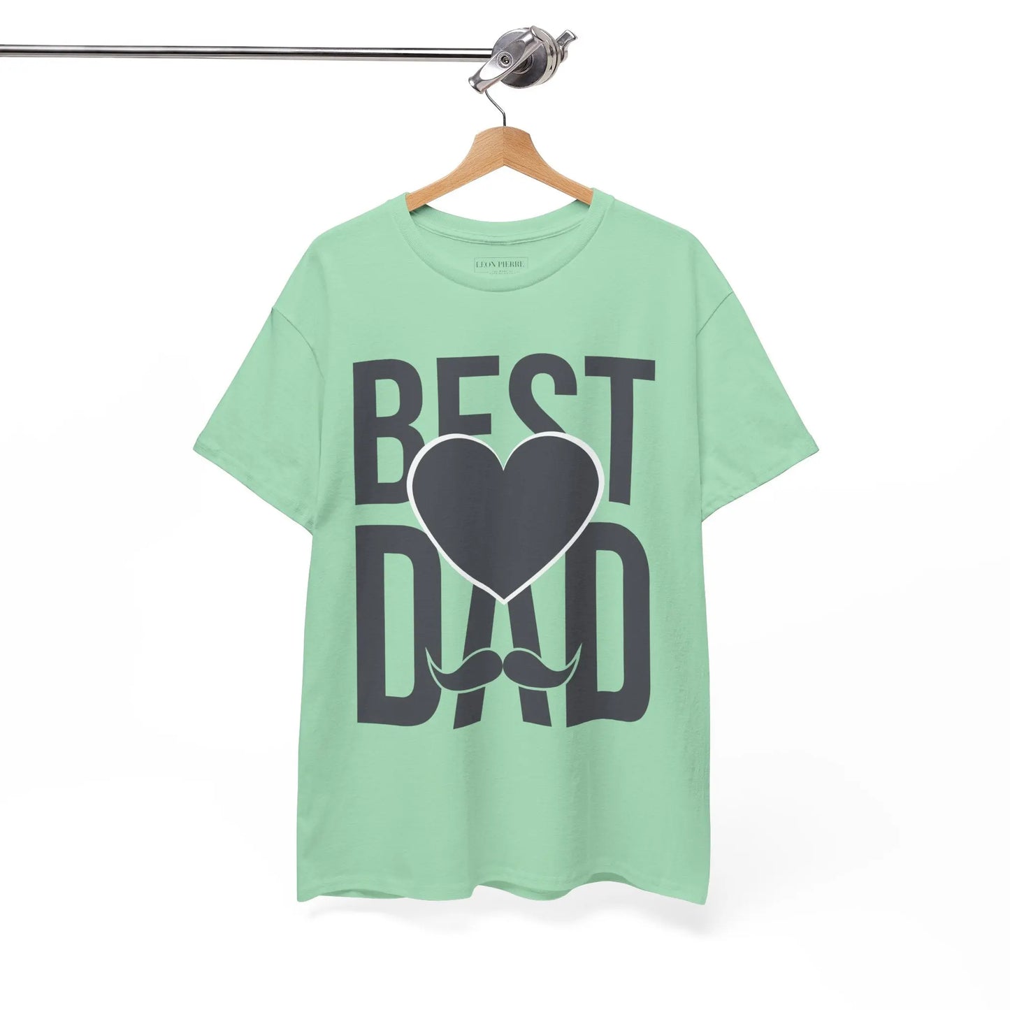 Best Dad Heavy Cotton Tee - Léon Pierre