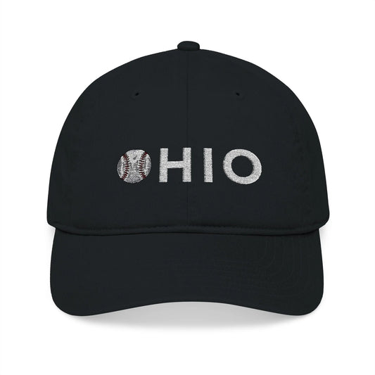 Ohio Embroidered Organic Baseball Cap - Léon Pierre