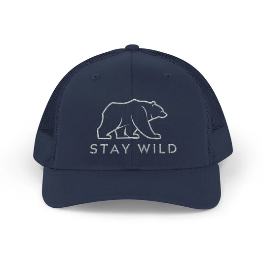 Stay Wild Snapback Trucker Cap - Léon Pierre