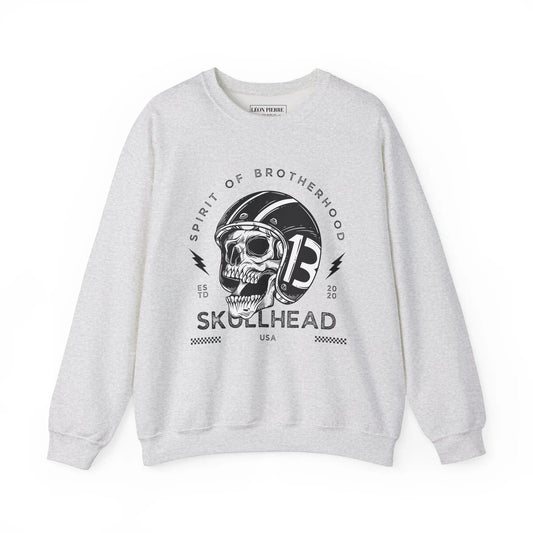 Skullhead Brotherhood Crewneck Sweatshirt - Léon Pierre