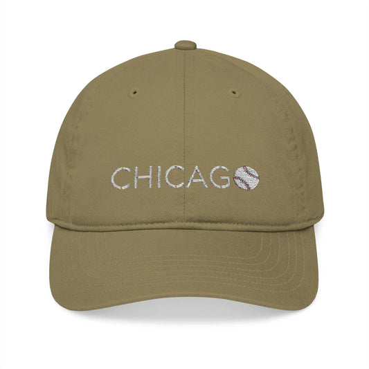Chicago Organic Baseball Cap with Embroidery - Léon Pierre