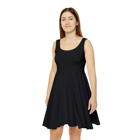 Classic Women black skater dress - Léon Pierre