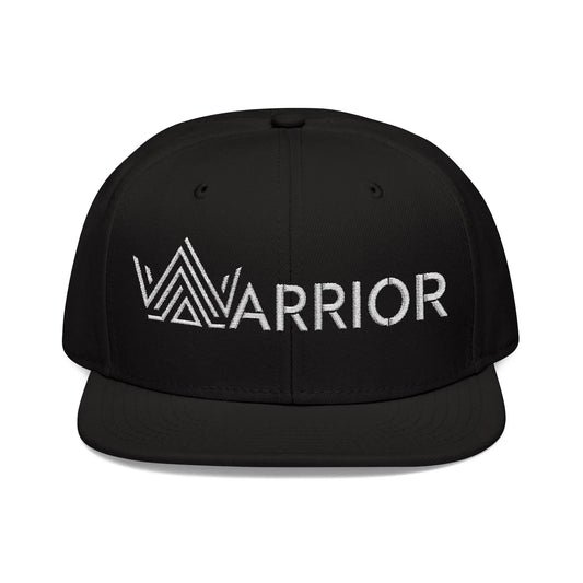 Embroidered Warrior Snapback Hat - Léon Pierre