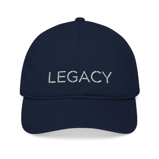 Elegant Embroidered Organic Baseball Cap - Legacy & Léon Pierre - Léon Pierre