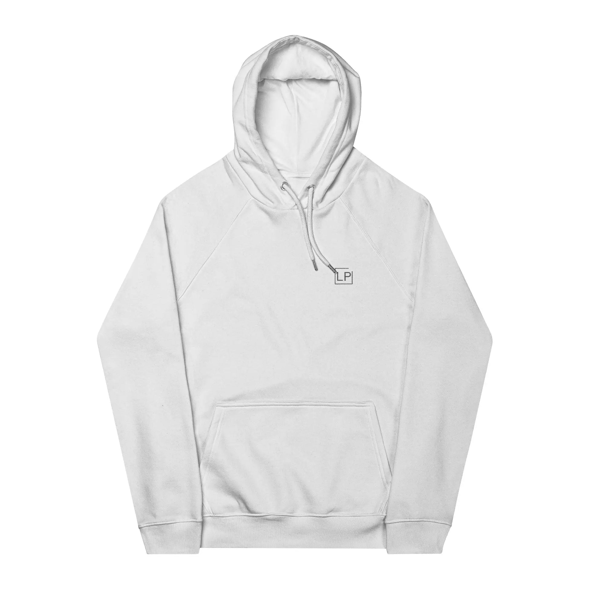 Unisex White Hoodie – Organic Cotton & PETA-Approved Printify