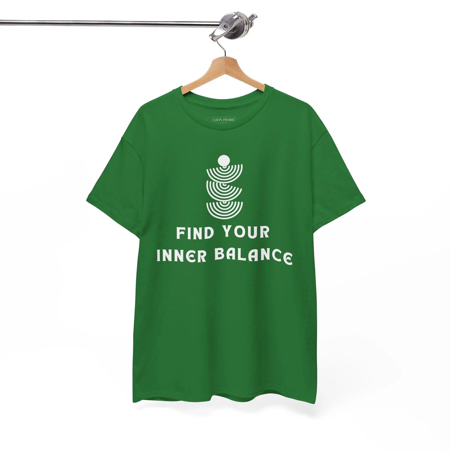 Find Your Inner Balance Unisex Heavy Cotton Tee - Léon Pierre