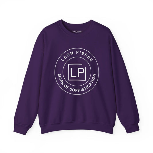 Sophisticated Unisex Crewneck Sweatshirt - Léon Pierre Design - Léon Pierre