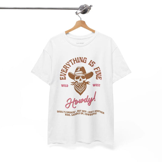 Western Vibe Unisex Heavy Cotton Tee - Léon Pierre