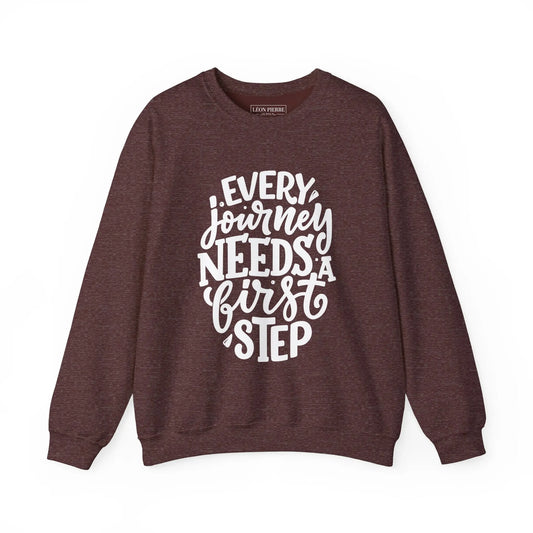 Inspirational Crewneck Sweatshirt - Léon Pierre