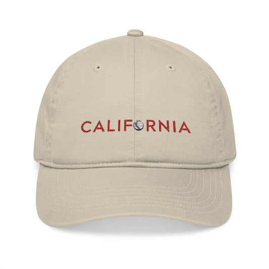 California Embroidered Organic Baseball Cap - Léon Pierre