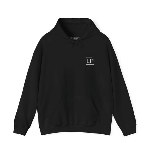 Minimalist Unisex Hooded Sweatshirt with Leon Pierre Logo - Léon Pierre