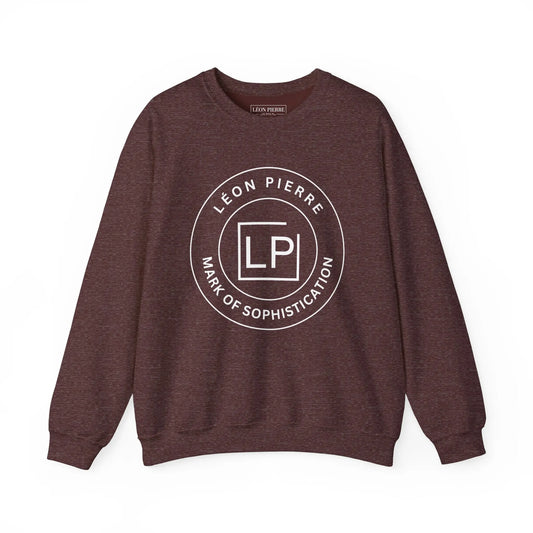 Sophisticated Unisex Crewneck Sweatshirt - Léon Pierre Design - Léon Pierre