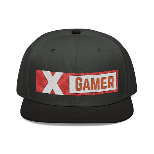 Embroidered Gamer Snapback Cap - Léon Pierre