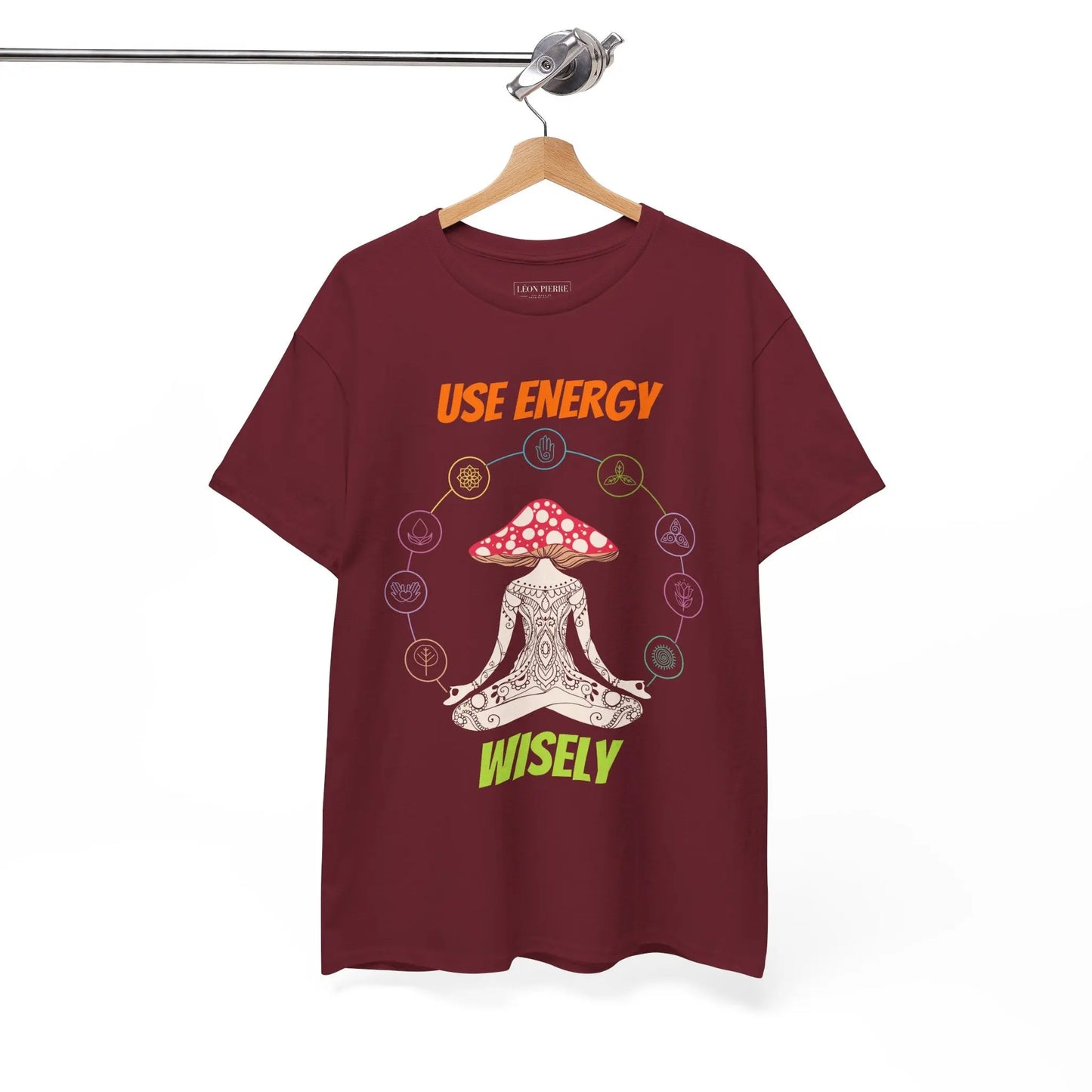 Use Energy Wisely Unisex Heavy Cotton Tee - Léon Pierre