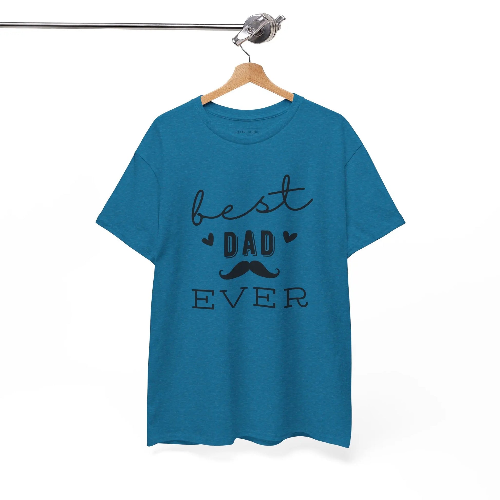 Best Dad Ever Heavy Cotton Tee - Léon Pierre