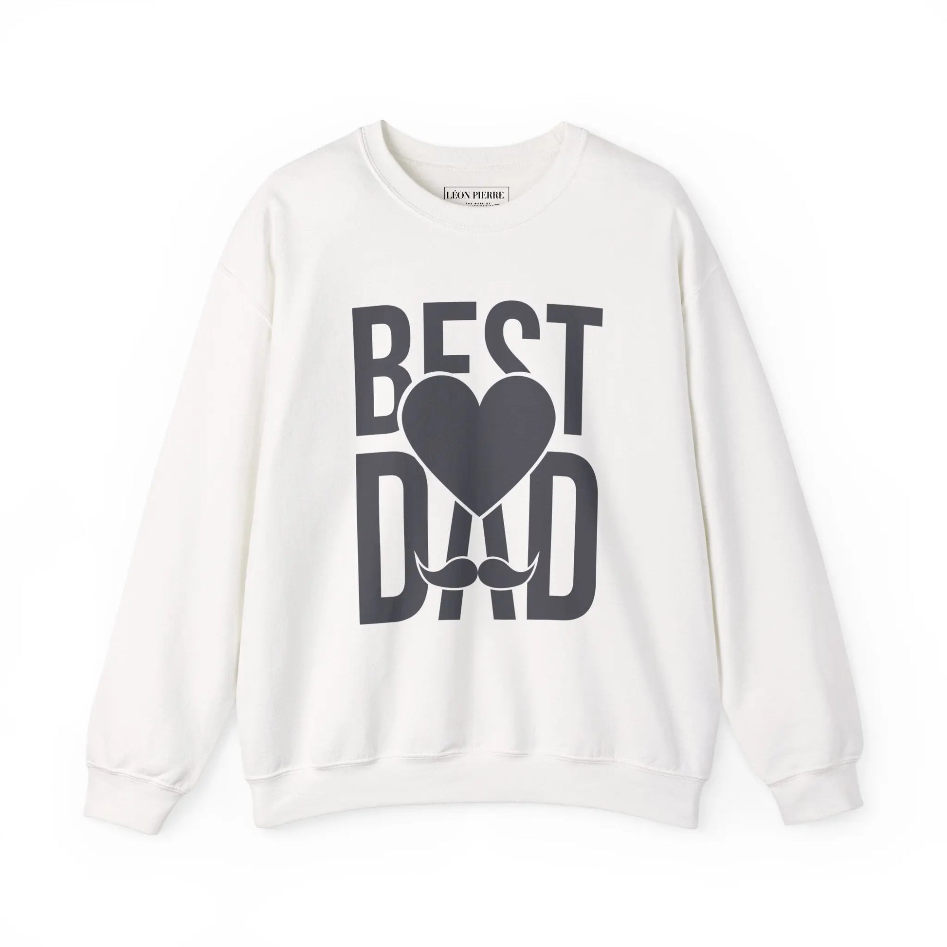 Best Dad Love Crewneck Sweatshirt - Léon Pierre