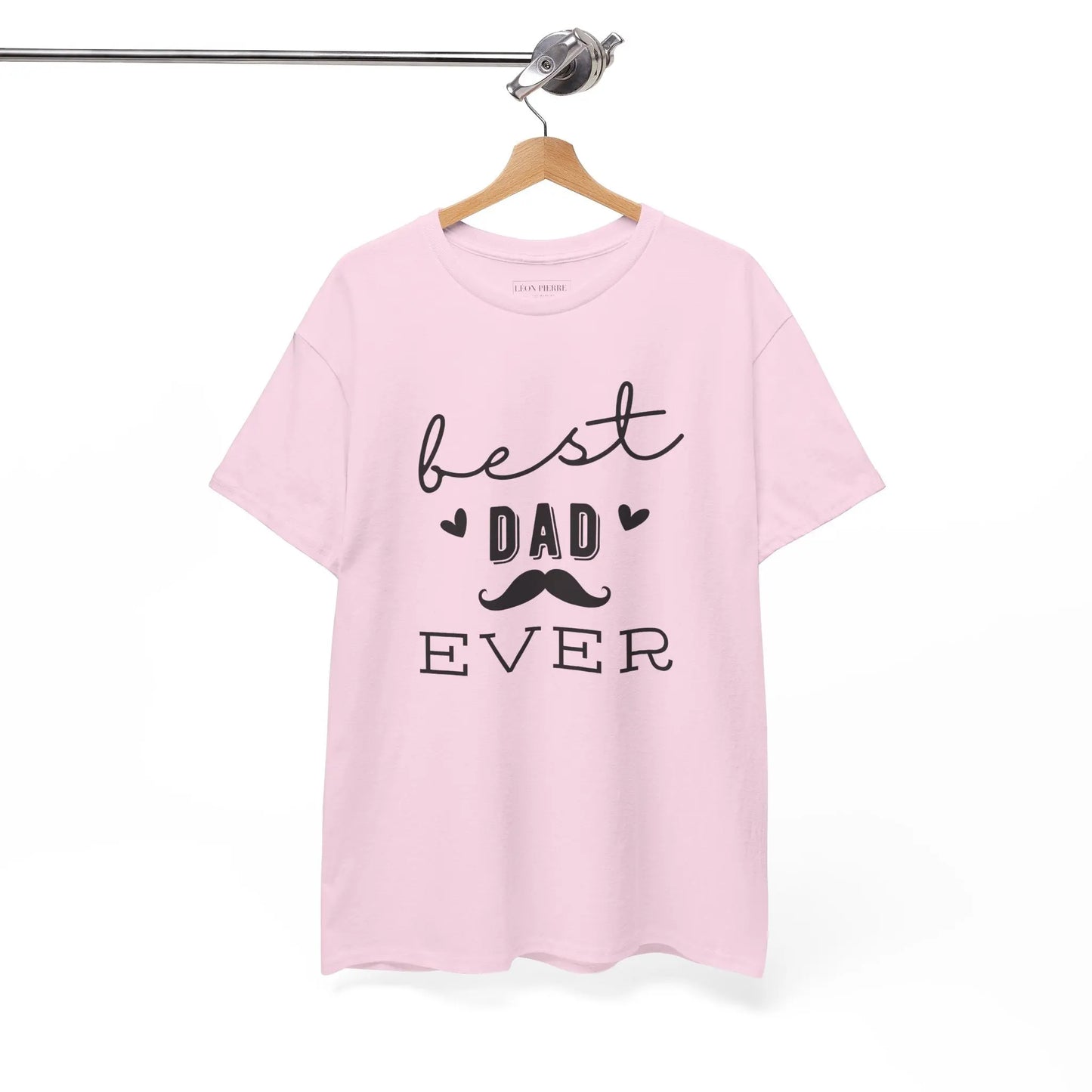 Best Dad Ever Heavy Cotton Tee - Léon Pierre