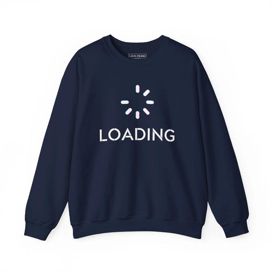 Unisex 'Loading' Heavy Blend Crewneck Sweatshirt - Léon Pierre