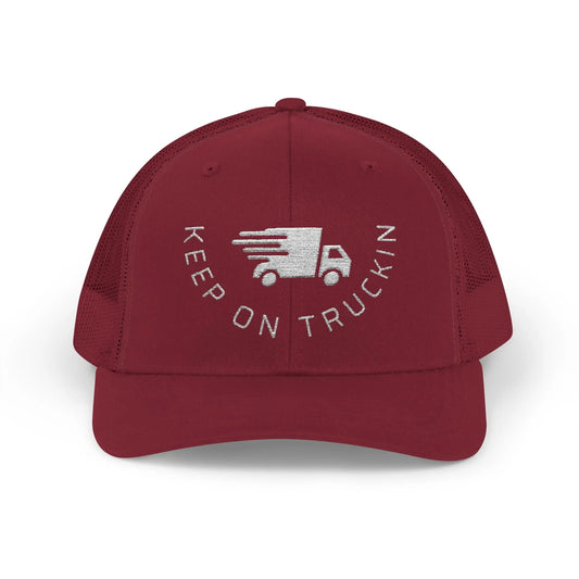 Keep On Truckin' Snapback Trucker Cap - Léon Pierre