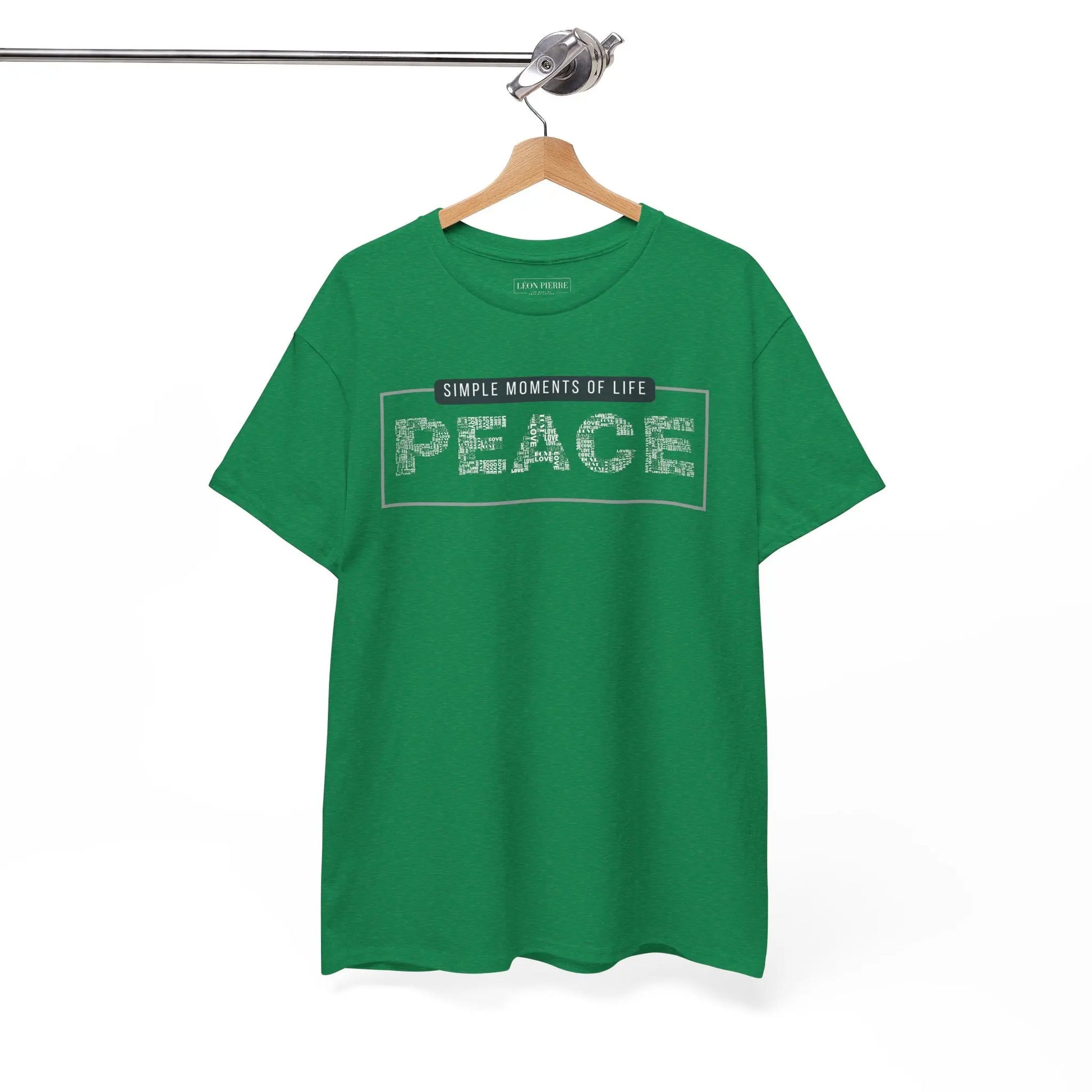 Peace Unisex Heavy Cotton Tee - Léon Pierre