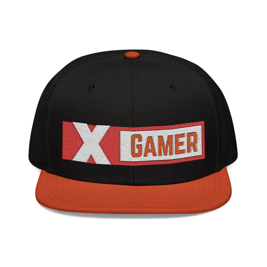 Embroidered Gamer Snapback Cap - Léon Pierre