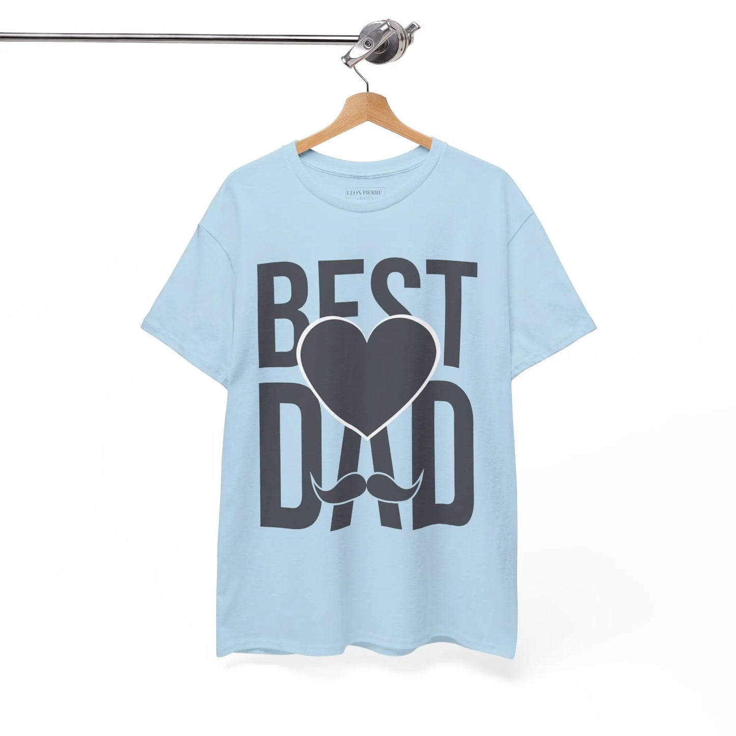 Best Dad Heavy Cotton Tee - Léon Pierre