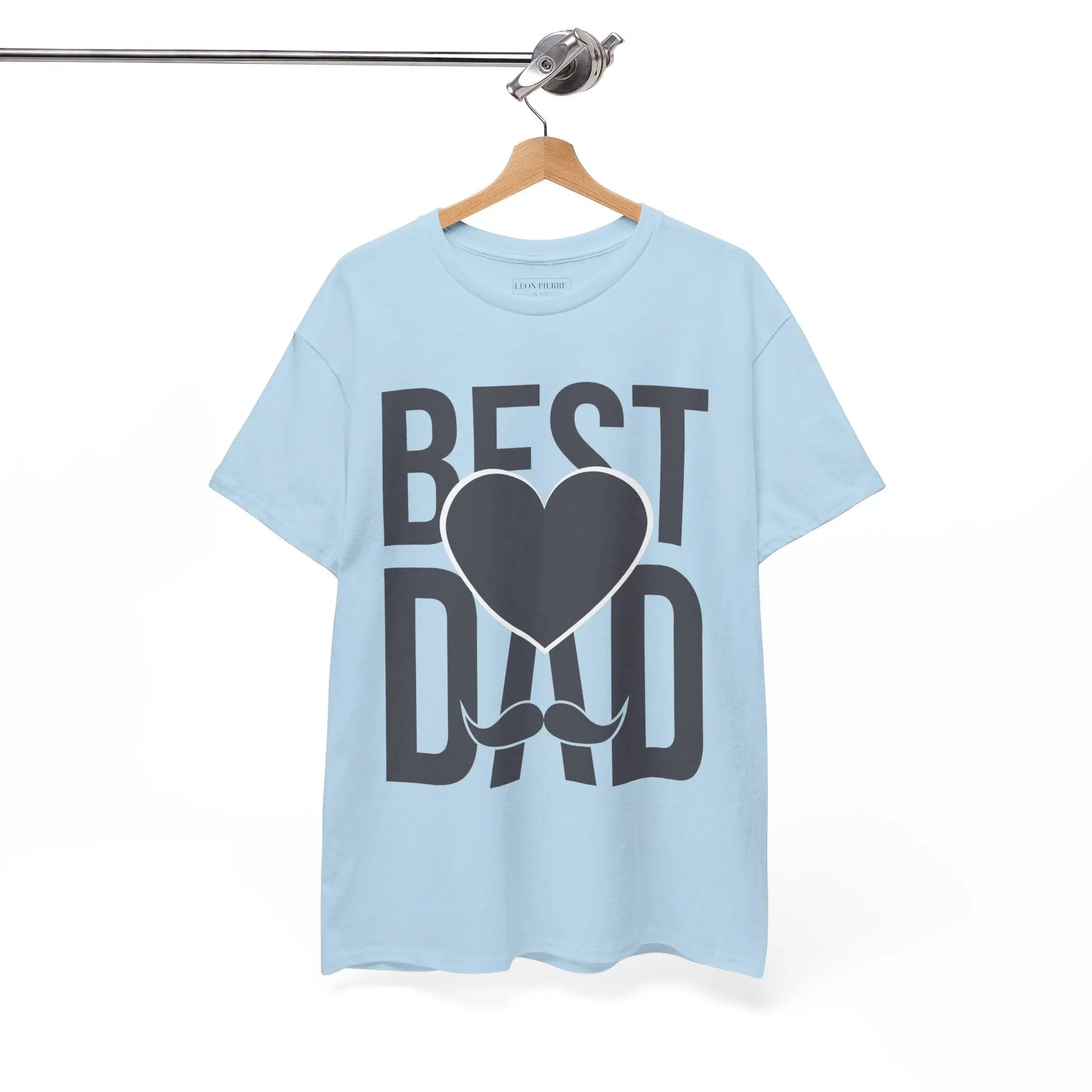 Best Dad Heavy Cotton Tee - Léon Pierre