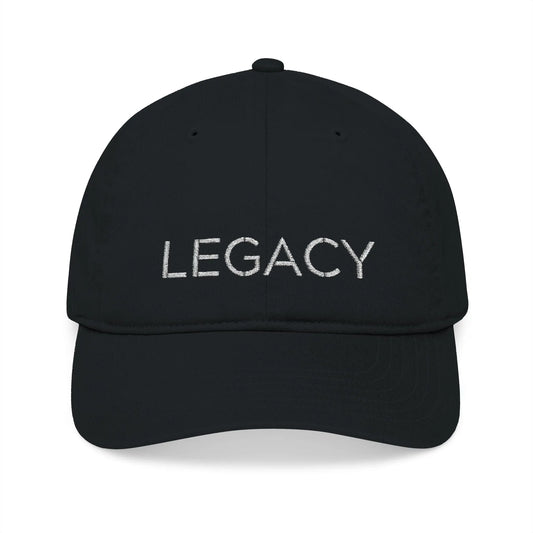 Elegant Embroidered Organic Baseball Cap - Legacy & Léon Pierre - Léon Pierre