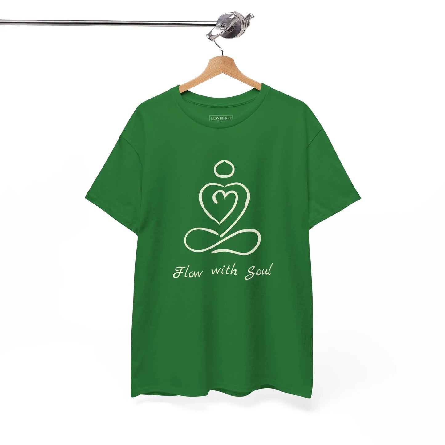 Flow with Soul Unisex Heavy Cotton Tee - Léon Pierre