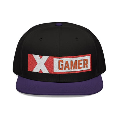 Embroidered Gamer Snapback Cap - Léon Pierre