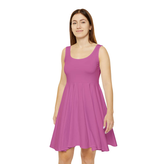 chic pink skater dress - Léon Pierre