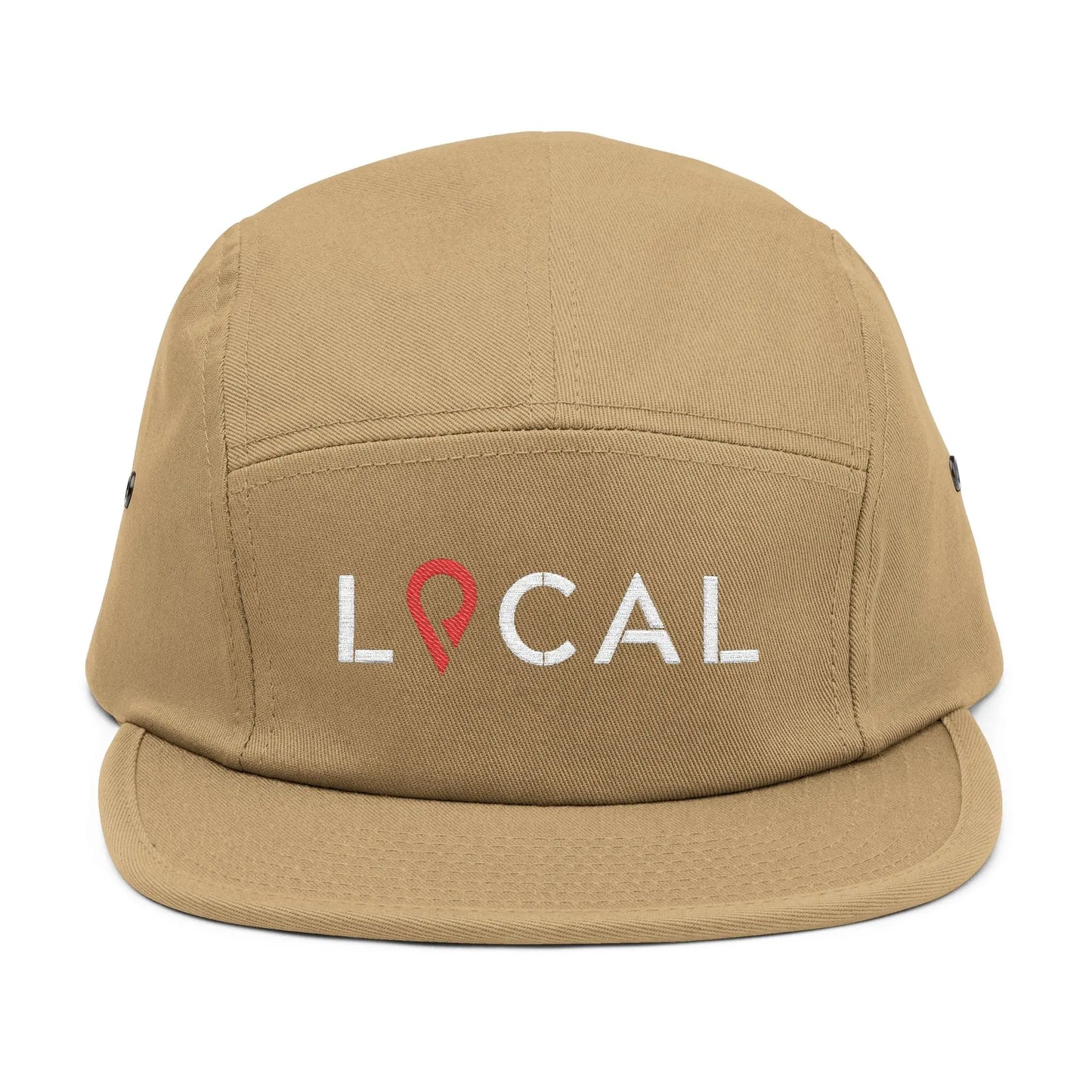 Embroidered 5 Panel Cap - LOCAL - Léon Pierre