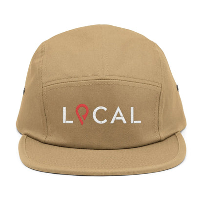 Embroidered 5 Panel Cap - LOCAL - Léon Pierre
