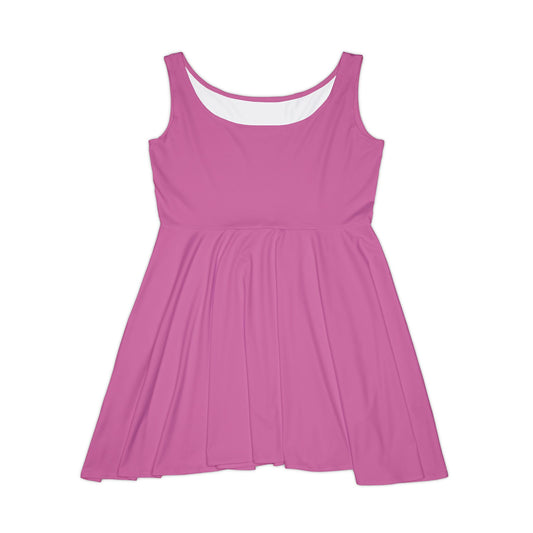 chic pink skater dress - Léon Pierre