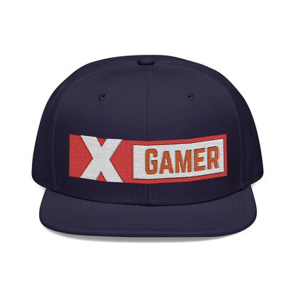Embroidered Gamer Snapback Cap - Léon Pierre