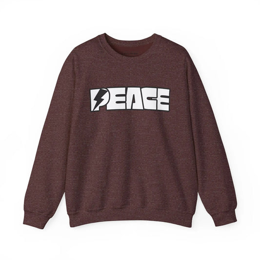 Peace Graphic Unisex Crewneck Sweatshirt - Léon Pierre