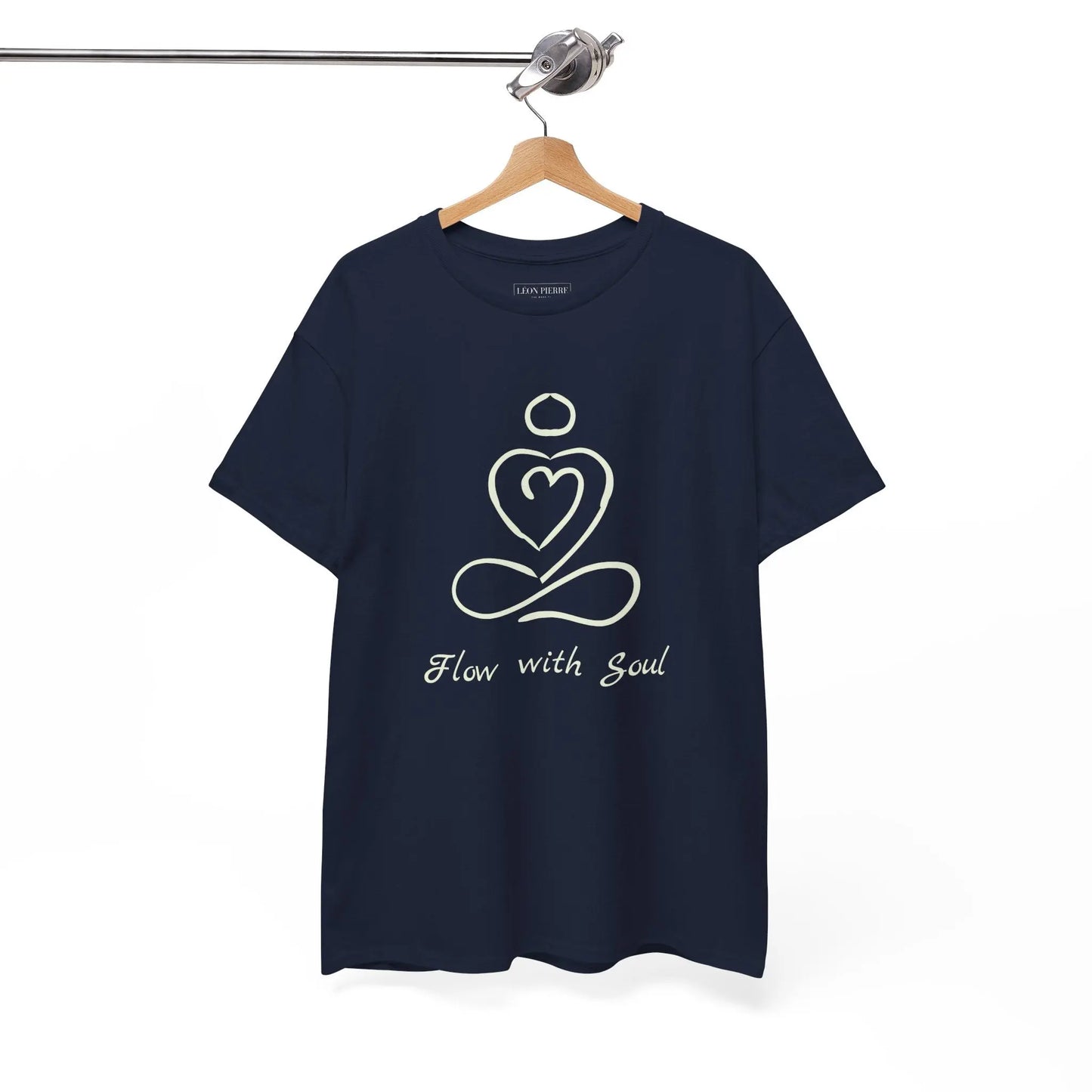 Flow with Soul Unisex Heavy Cotton Tee - Léon Pierre