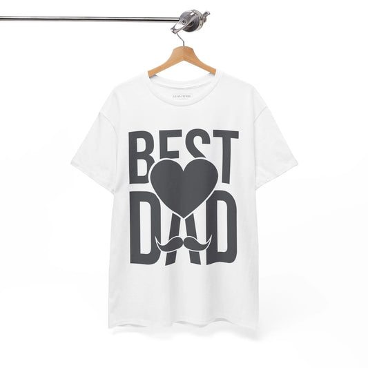 Best Dad Heavy Cotton Tee - Léon Pierre