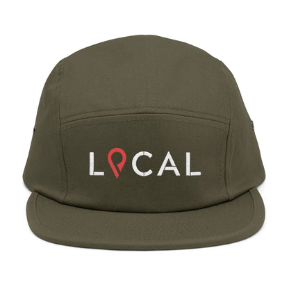 Embroidered 5 Panel Cap - LOCAL - Léon Pierre