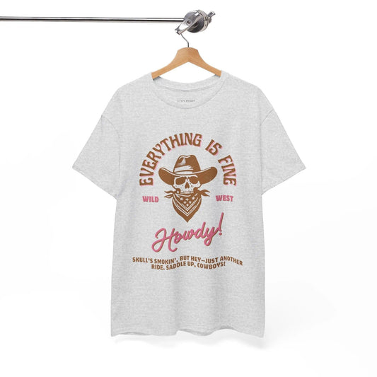 Western Vibe Unisex Heavy Cotton Tee - Léon Pierre