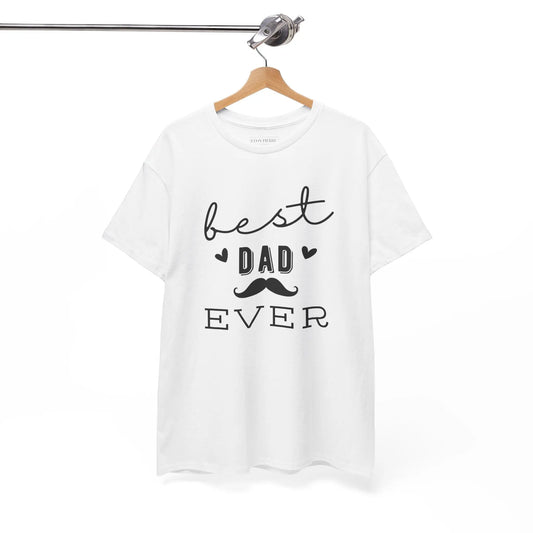 Best Dad Ever Heavy Cotton Tee - Léon Pierre
