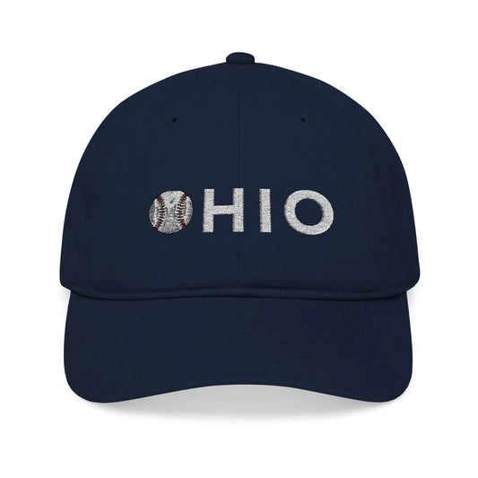 Ohio Embroidered Organic Baseball Cap - Léon Pierre