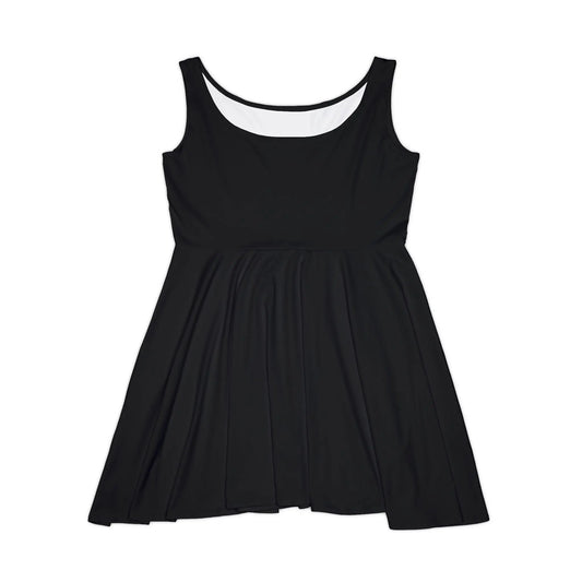 Classic Women black skater dress - Léon Pierre