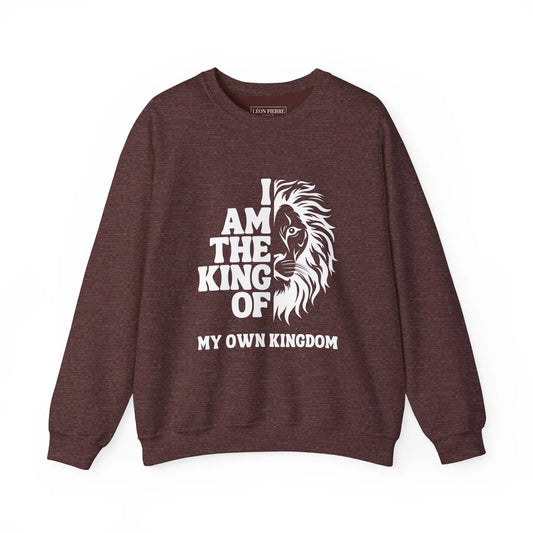 I Am The King Of My Own Kingdom Crewneck Sweatshirt - Léon Pierre