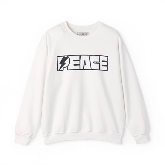 Peace Graphic Unisex Crewneck Sweatshirt - Léon Pierre