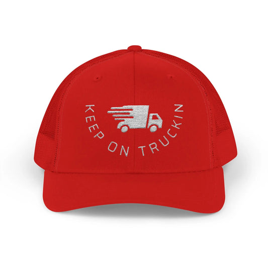 Keep On Truckin' Snapback Trucker Cap - Léon Pierre