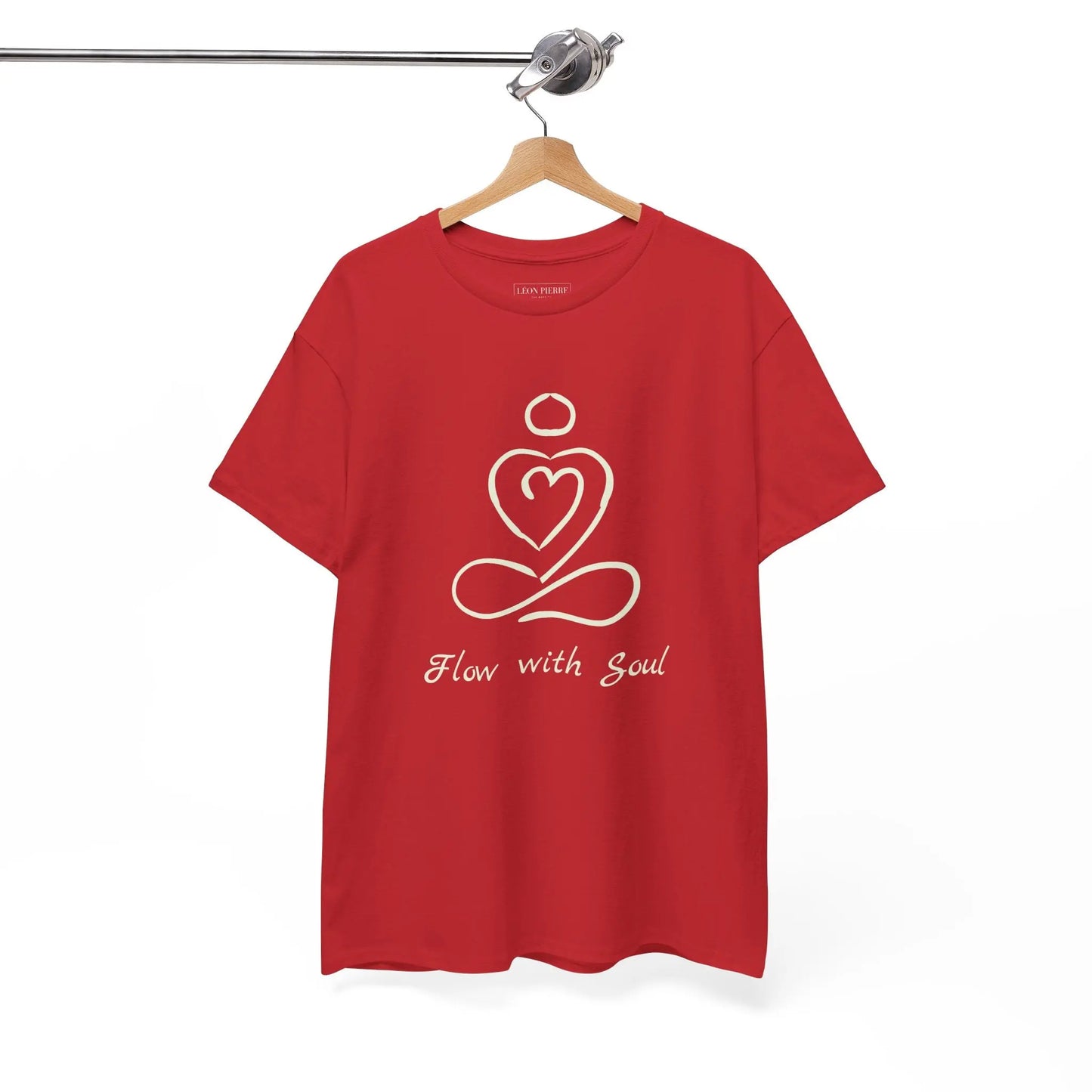 Flow with Soul Unisex Heavy Cotton Tee - Léon Pierre
